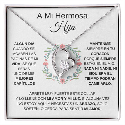 A Mi Hermosa Hija - Collar De Amor Eterno