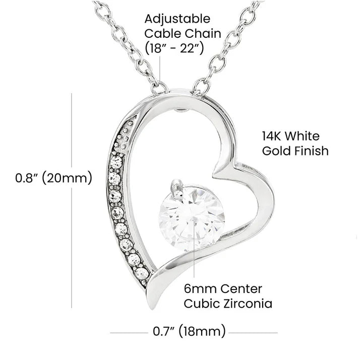 A Mi Hermosa Hija - Collar De Amor Eterno