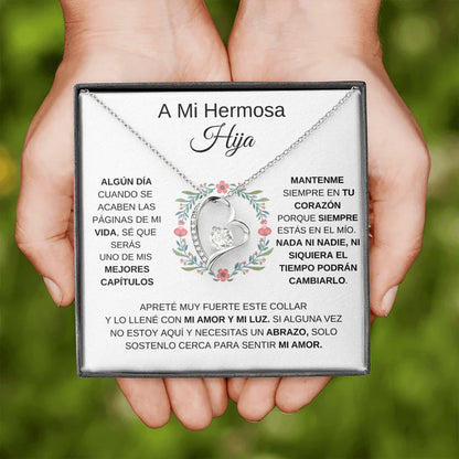 A Mi Hermosa Hija - Collar De Amor Eterno