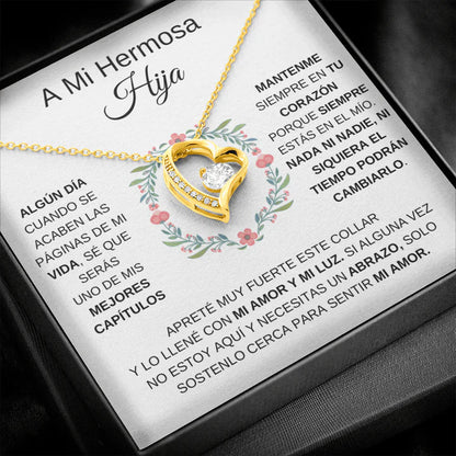 A Mi Hermosa Hija - Collar De Amor Eterno